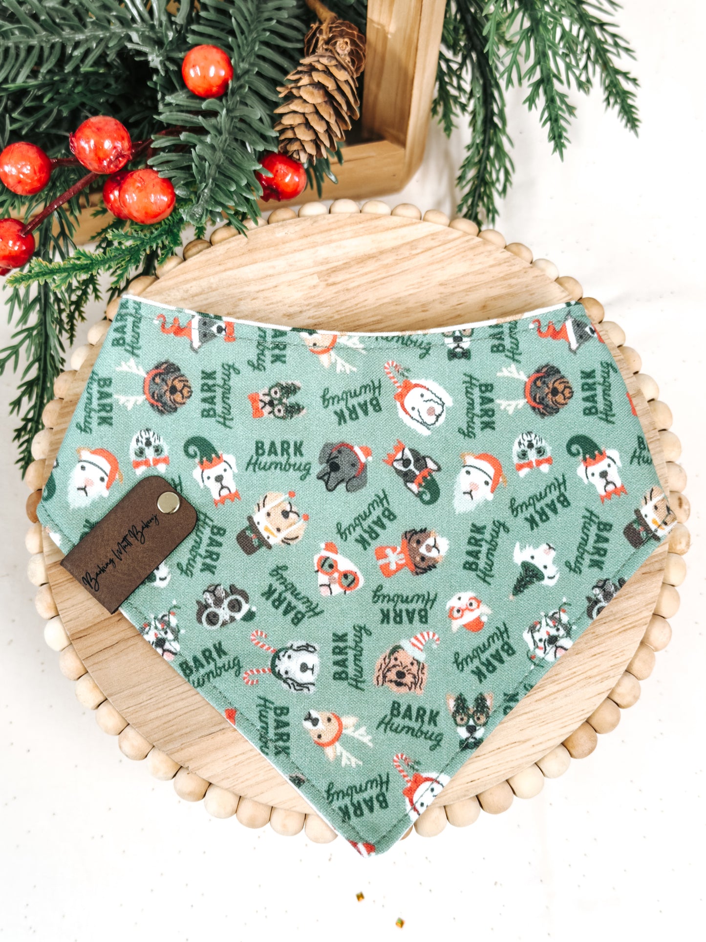 Oh Christmas Treat/ Bark Humbug Bandana