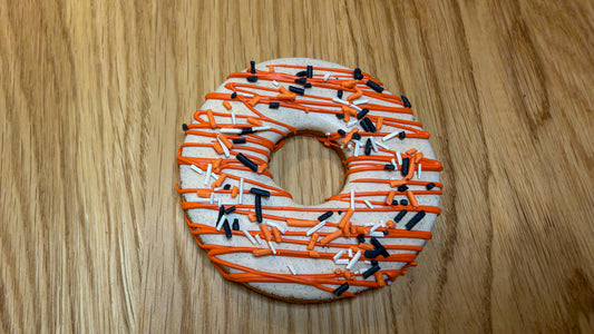 Halloween Donut Dog Cookies