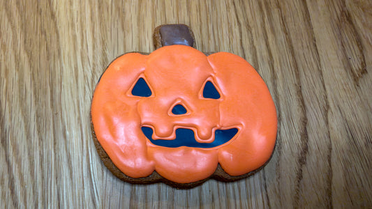 Jack o Lantern Cookie