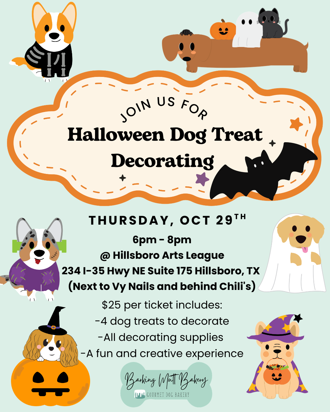 Dog Treat Decorating for Dog Moms: Halloween Edition