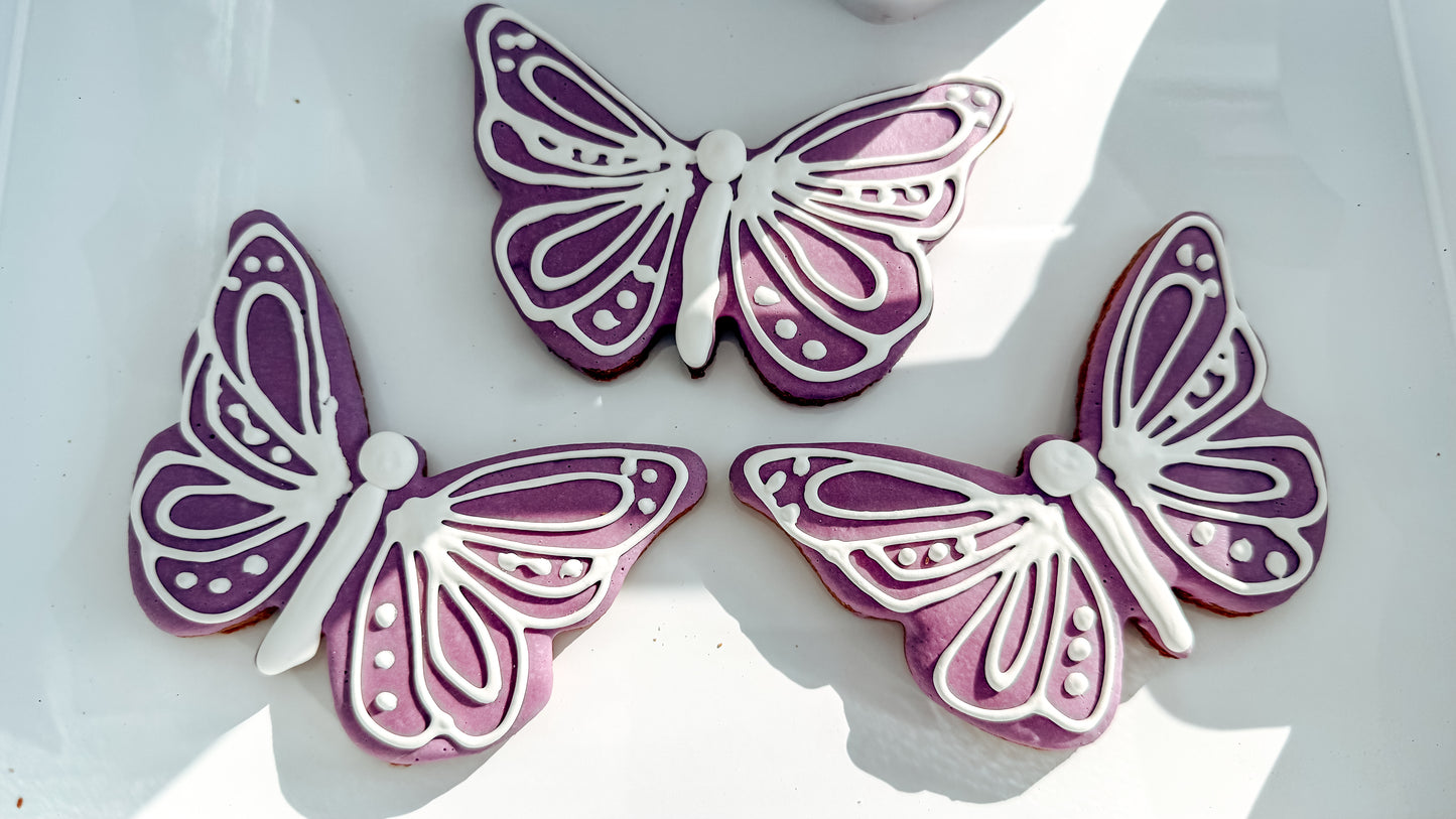 Butterfly Dog Cookies