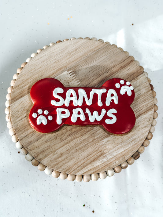 Santa Paws Cookie