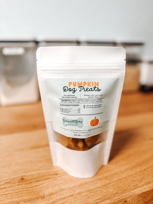 Pumpkin Dog Treats