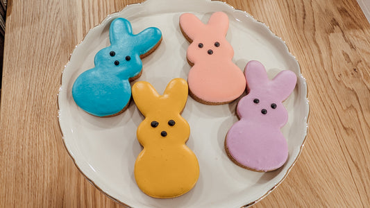 Peeps Dog Cookies